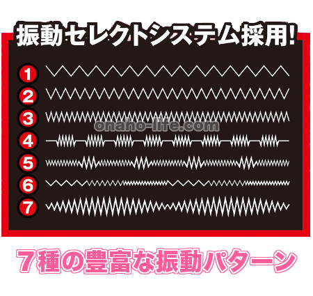 ブラックロック７ ７種の振動パターン